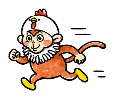 走る一のキャラクター